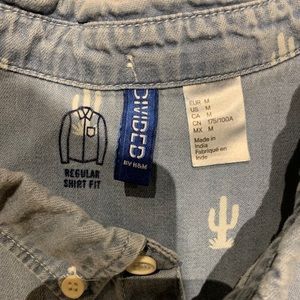 H & M flannel shirt.